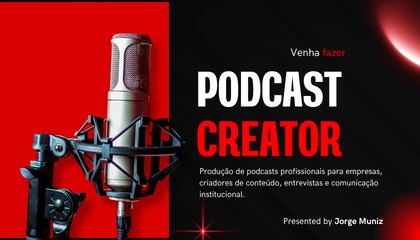 Foto do estúdio de podcast da JSMuniz Publicidade